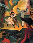 August Macke Russisches Ballett oil painting reproduction